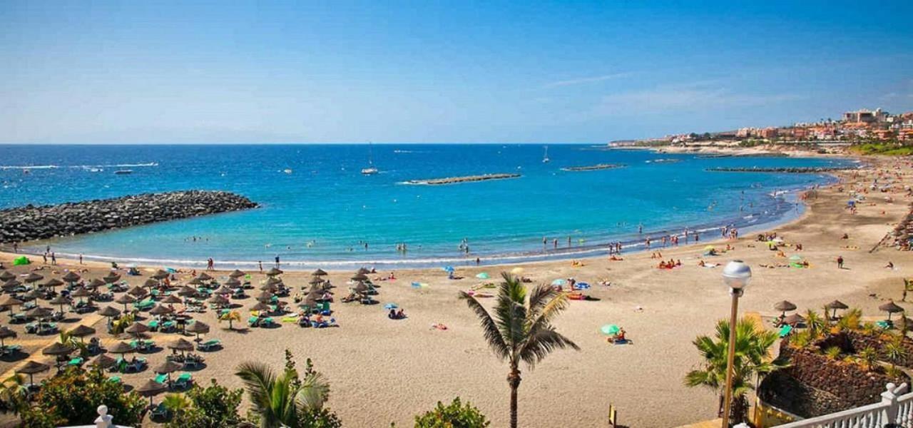 Detached 3-Story Home, Seafront And Central Playa de las Americas (Tenerife) Exterior foto
