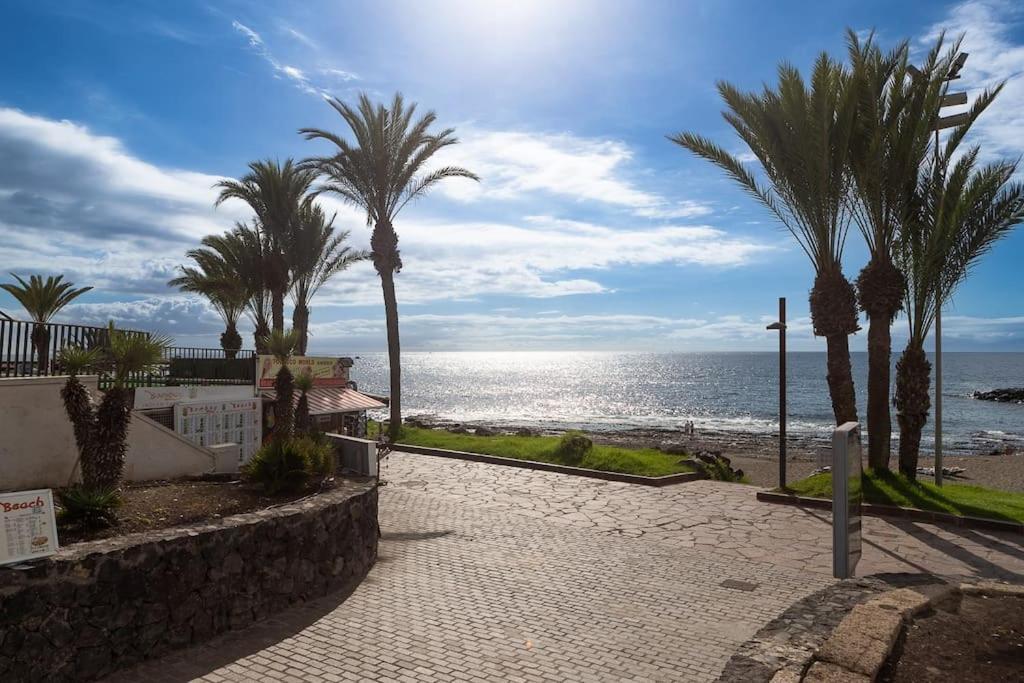 Detached 3-Story Home, Seafront And Central Playa de las Americas (Tenerife) Exterior foto